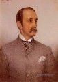 Portrait de Josiah Caldwell peintre victorien Anthony Frederick Augustus Sandys